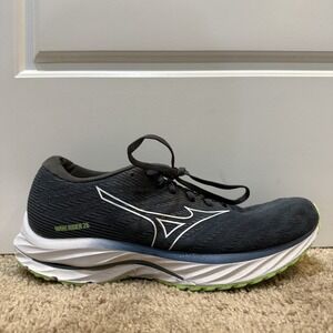Mizuno Wave Rider 26 Shoes Mens Size 9.5 Gray Road Running Sneakers Athletic